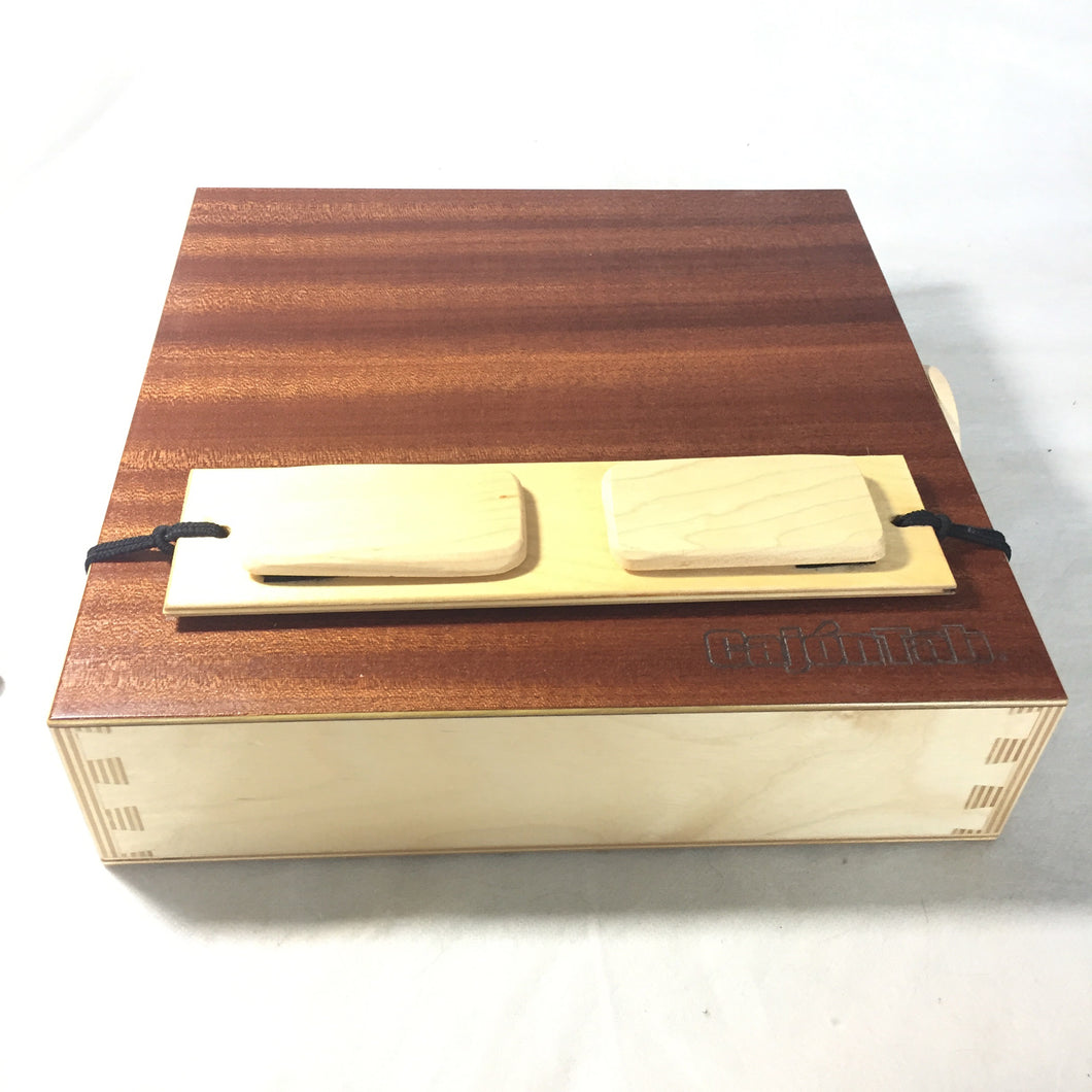 CajonTab®️ 12” Jumbo with hard maple click snare