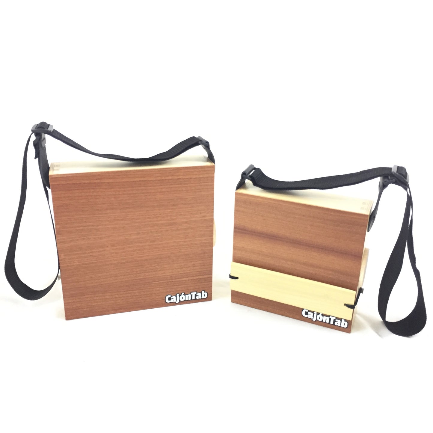 size comparison 10" and 12" CajonTabs