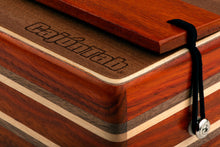 12” Pro Series CajonTab- Padauk, walnut and cherry double stripe