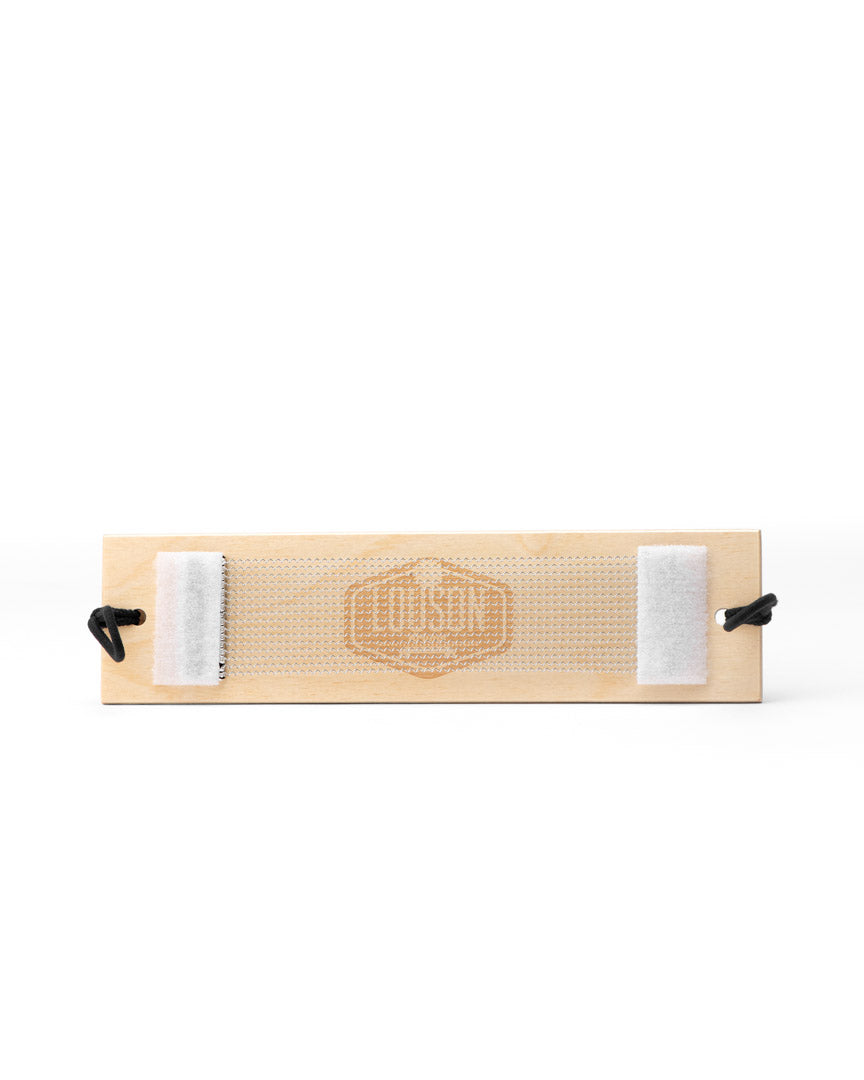 Floating external snare system for cajon and CajonTab®: birch with maple click snare castanets