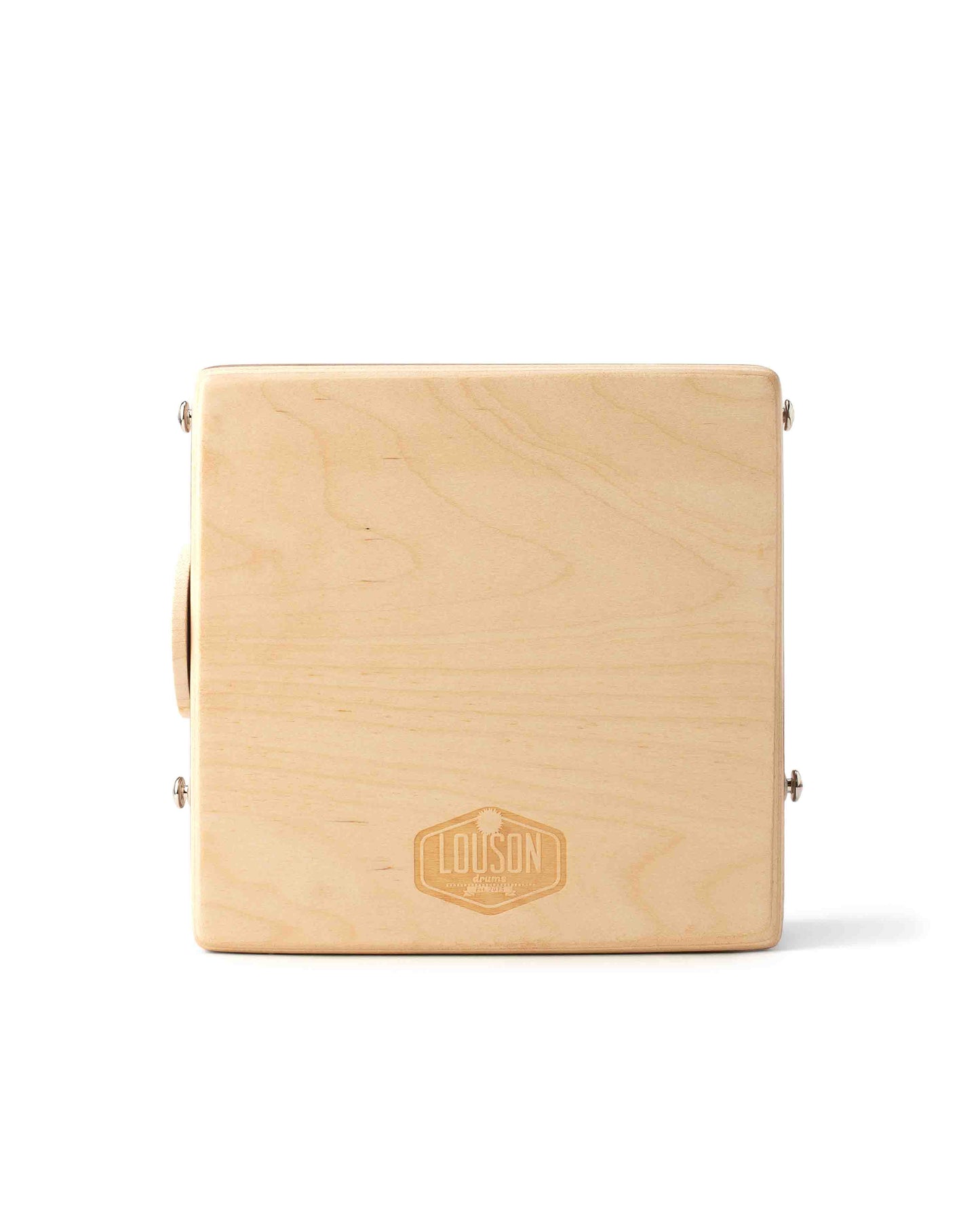 10 inch CajonTab - solid walnut with solid walnut snare