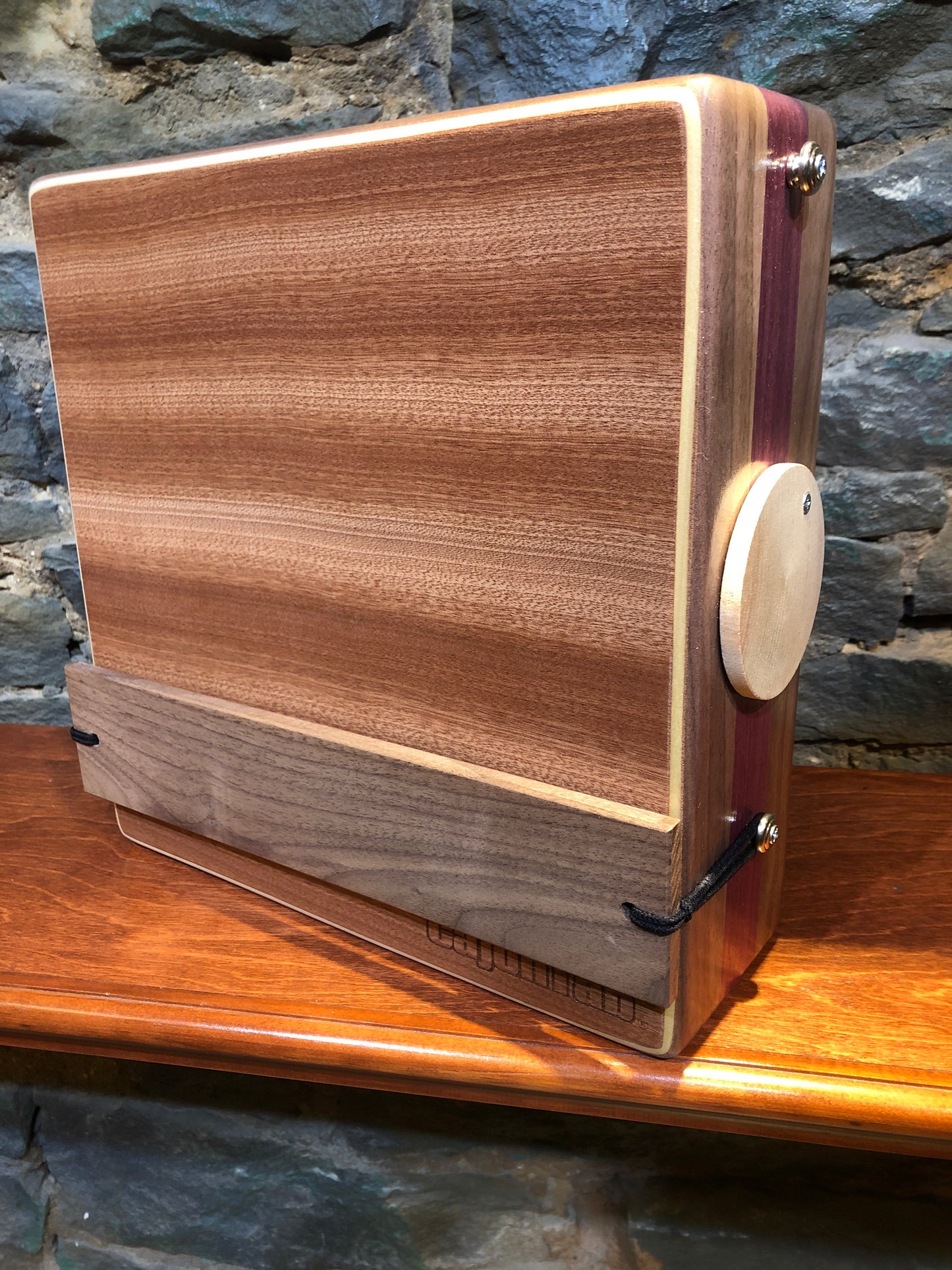 12” Pro Series CajonTab- Walnut and Purple Heart