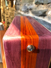 12” Pro Series CajonTab- Purple Heart and Padauk