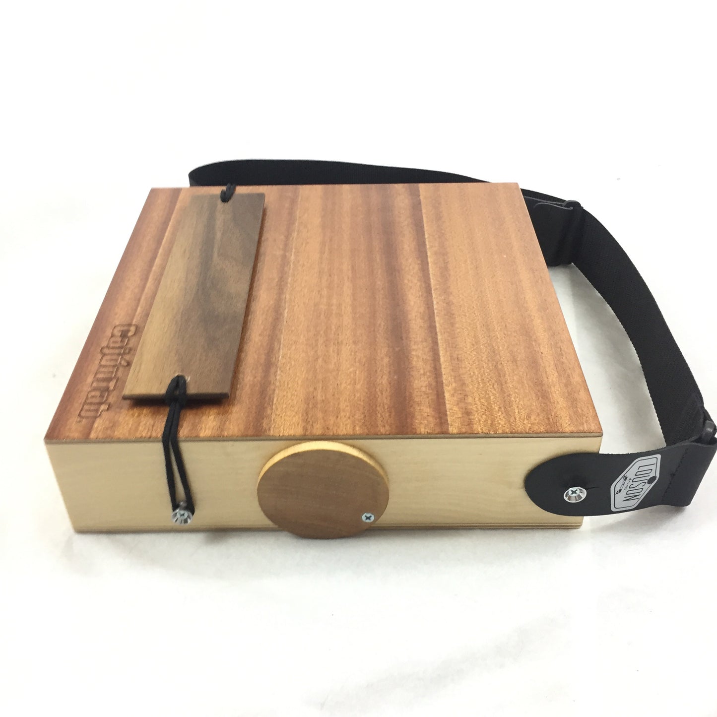 CajonTab® 12" Jumbo with solid walnut snare