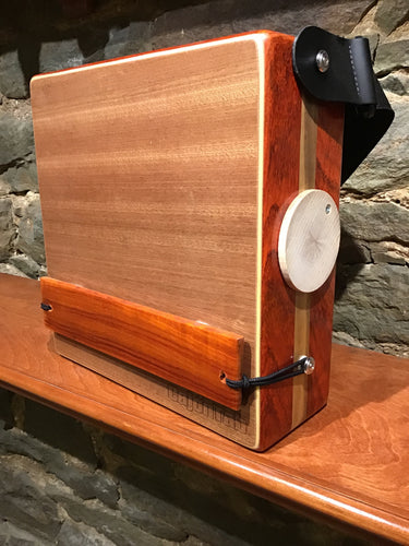 12” Pro Series CajonTab- Padauk and Walnut