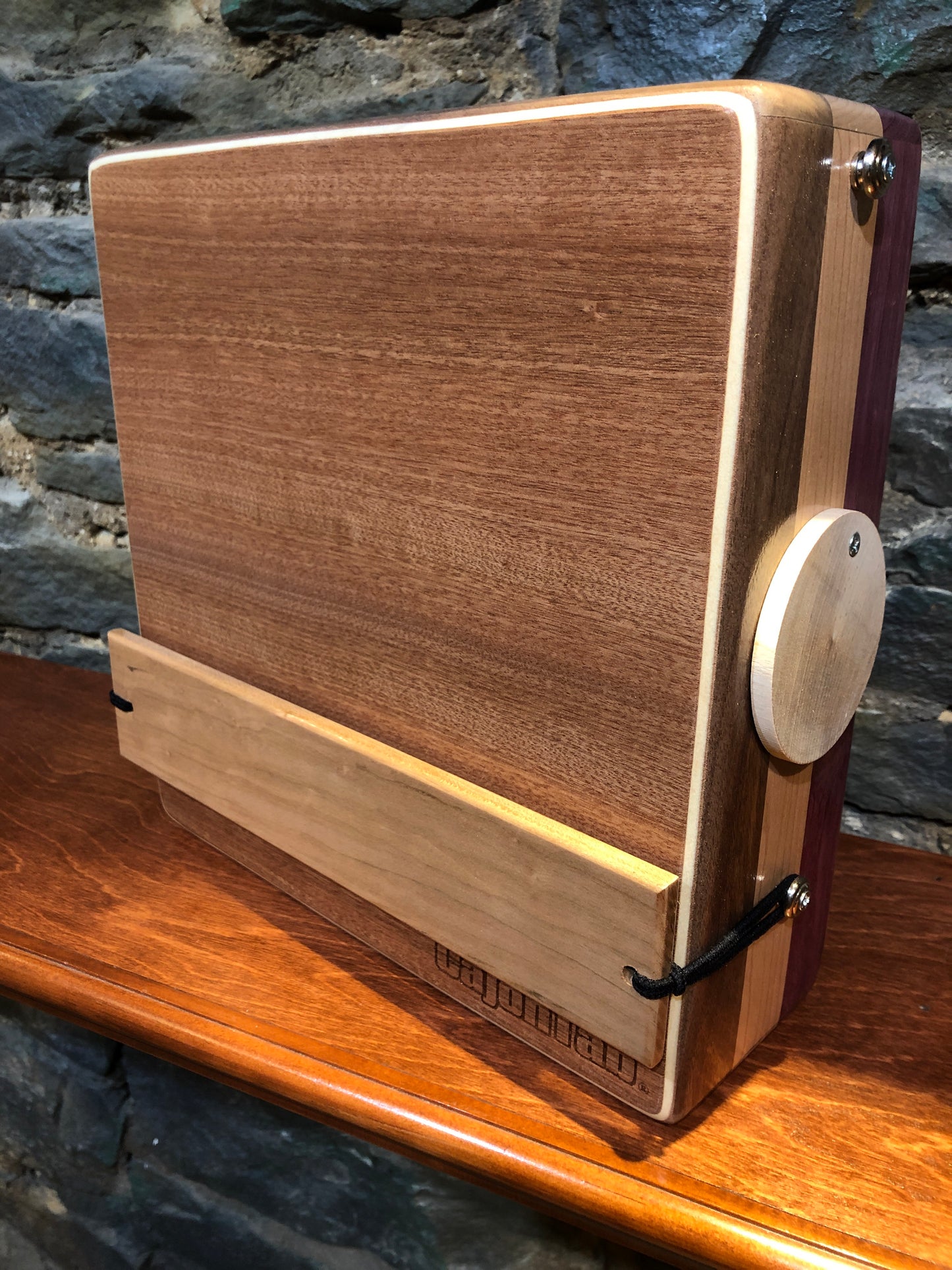 12” Pro Series CajonTab- Walnut, Cherry, and Purple Heart