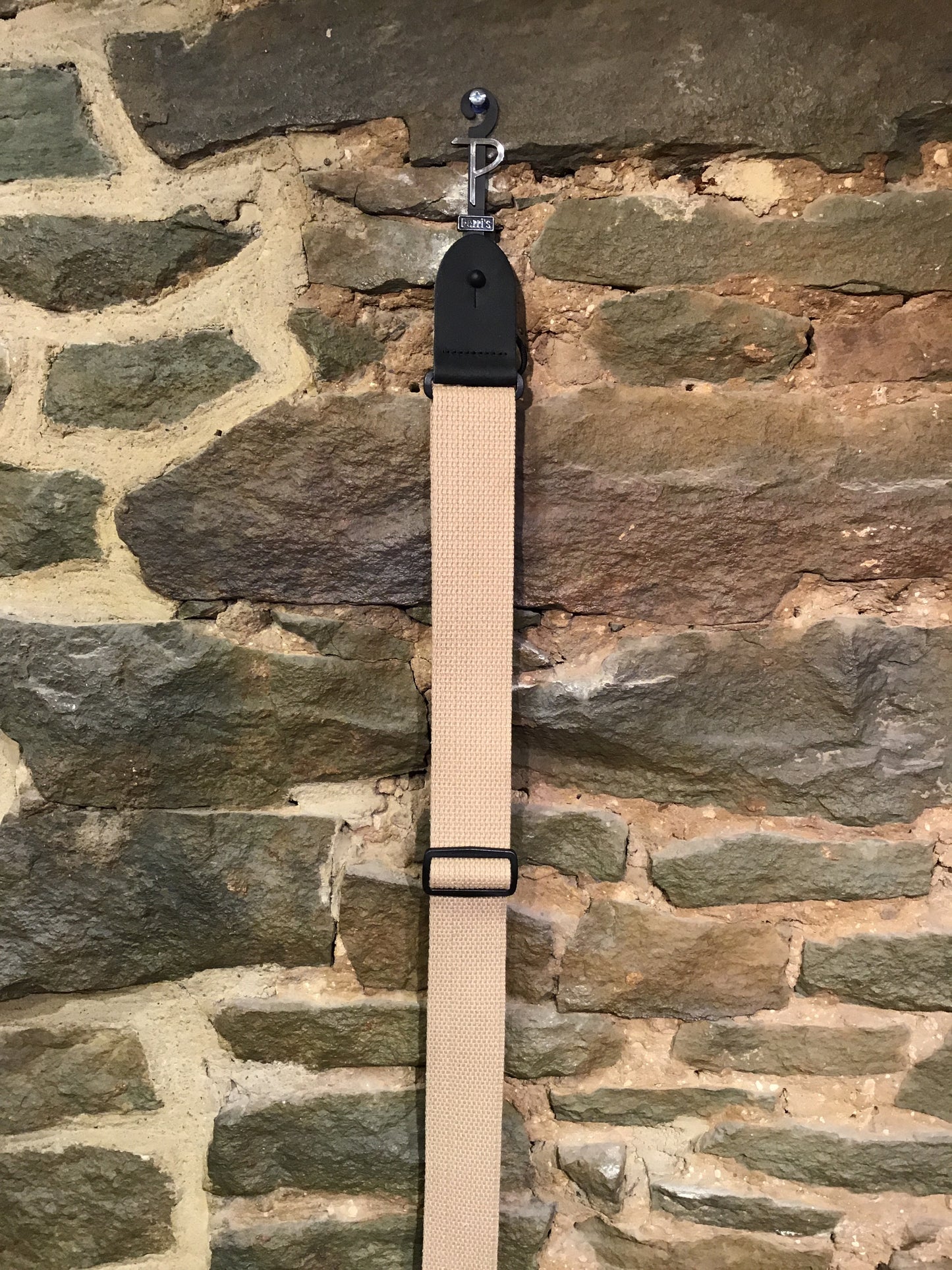 Perri’s Leathers 2” basic tan cotton guitar strap