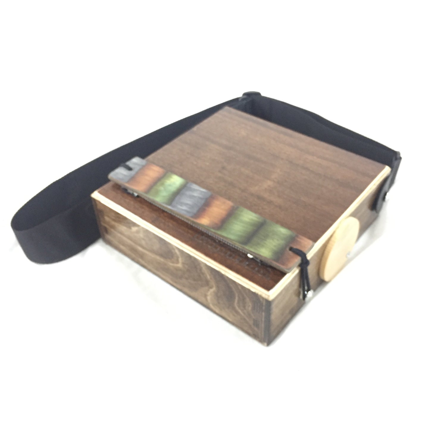 CajonTab®️ espresso 10” with external snare
