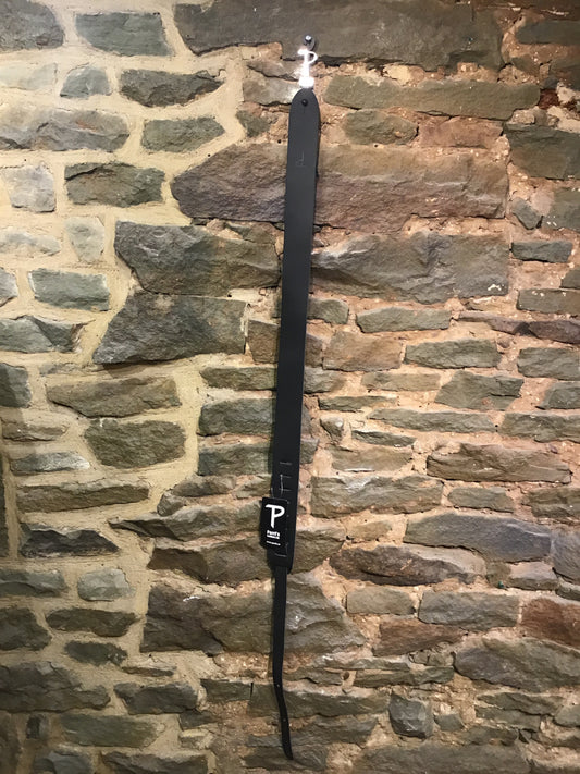 Perri’s Leathers 2” black leather guitar strap