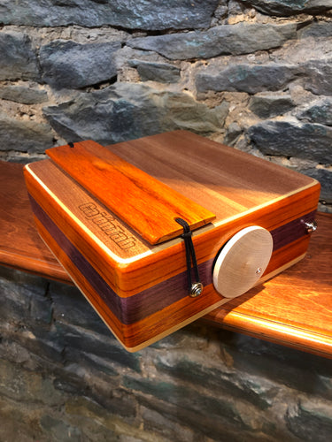 10” Pro Series CajonTab - padauk and purple heart