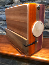 10” Pro Series CajonTab - padauk, walnut, and purple heart