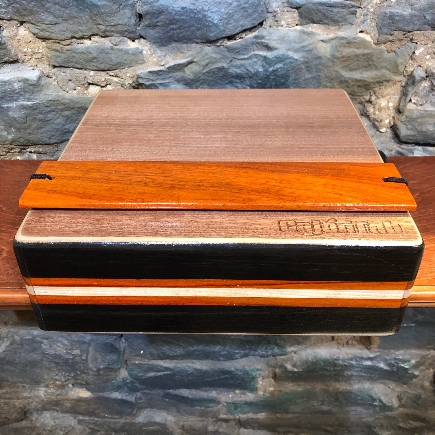 12” Pro Series CajonTab- Ebony (Gaboon), Padauk, Cherry